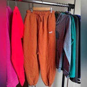 Levi's Burnt Orange Sweatpants